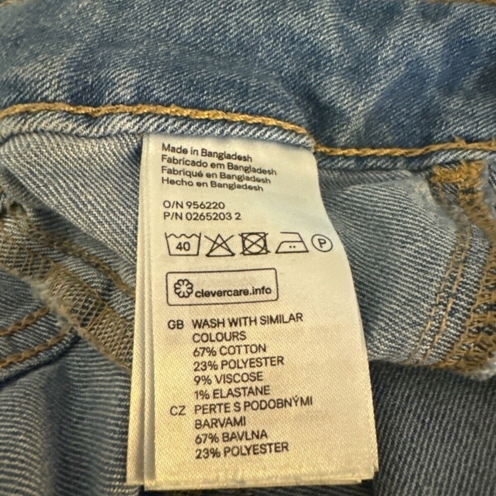 H&M "Skinny High Waist Ankle" Size 29 Medium Wash High-Rise Skinny Leg Jeans - Picture 4 of 4